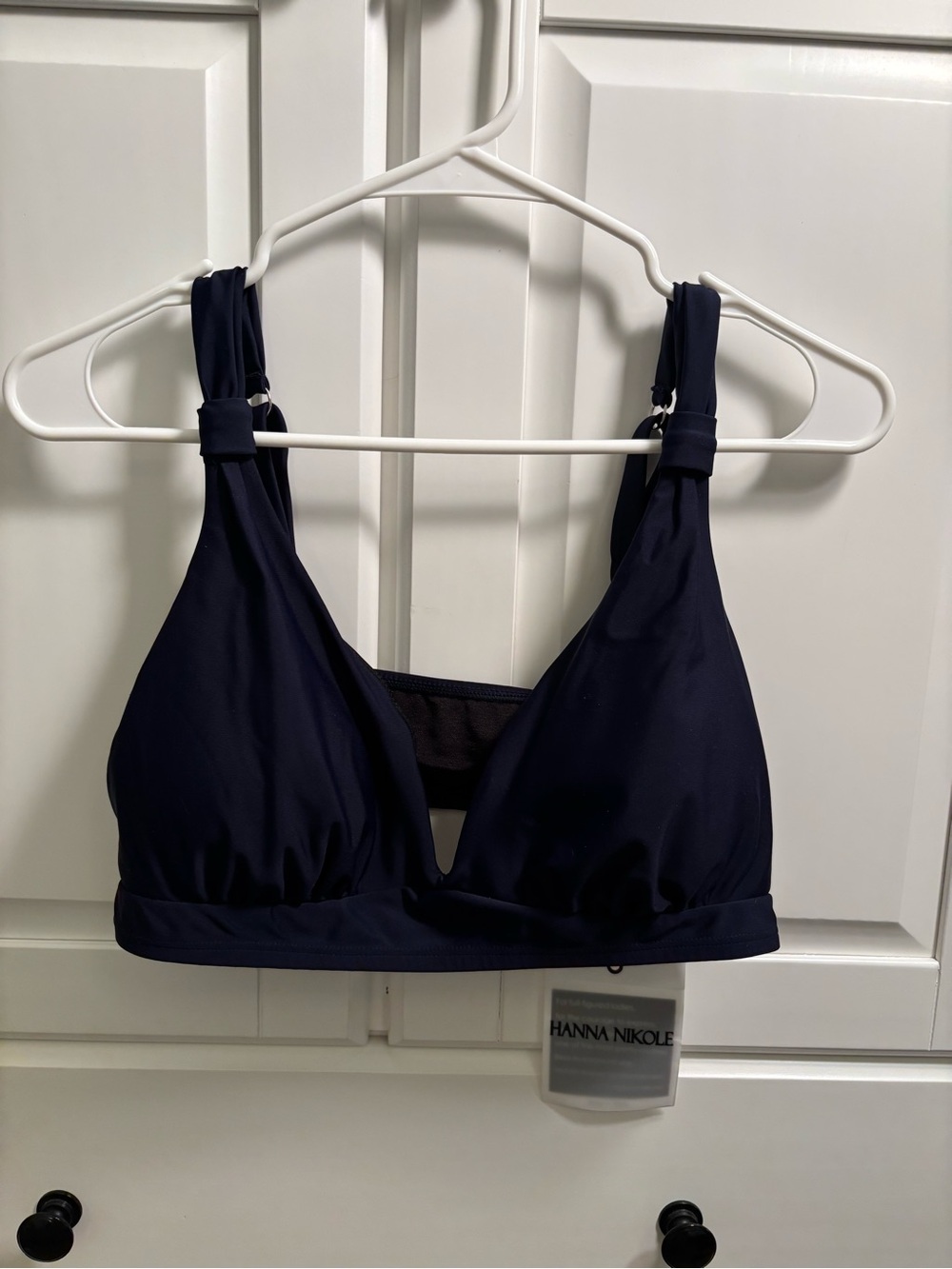 Hanna Nikole Deep Navy Bralette Swim Top